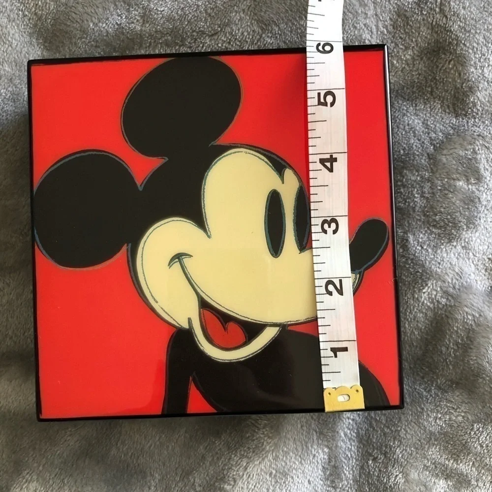 Disney Mickey Mouse Music Box / Andy Warhol Art 1995 / Linden Wind-Up.